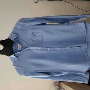 Gap Factory Fitted Boyfriend Shirt in Oxford XS